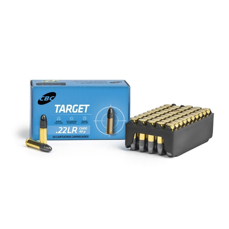 Cartucho .22 LR CHOG 40gr Target Cx50 – CBC