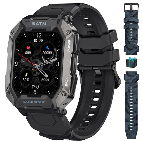 PROMOÇÃO COMPRE 1 LEVE 2 SmartWatch Max Rock Ultra + (4ª Pulseira de Brinde!)